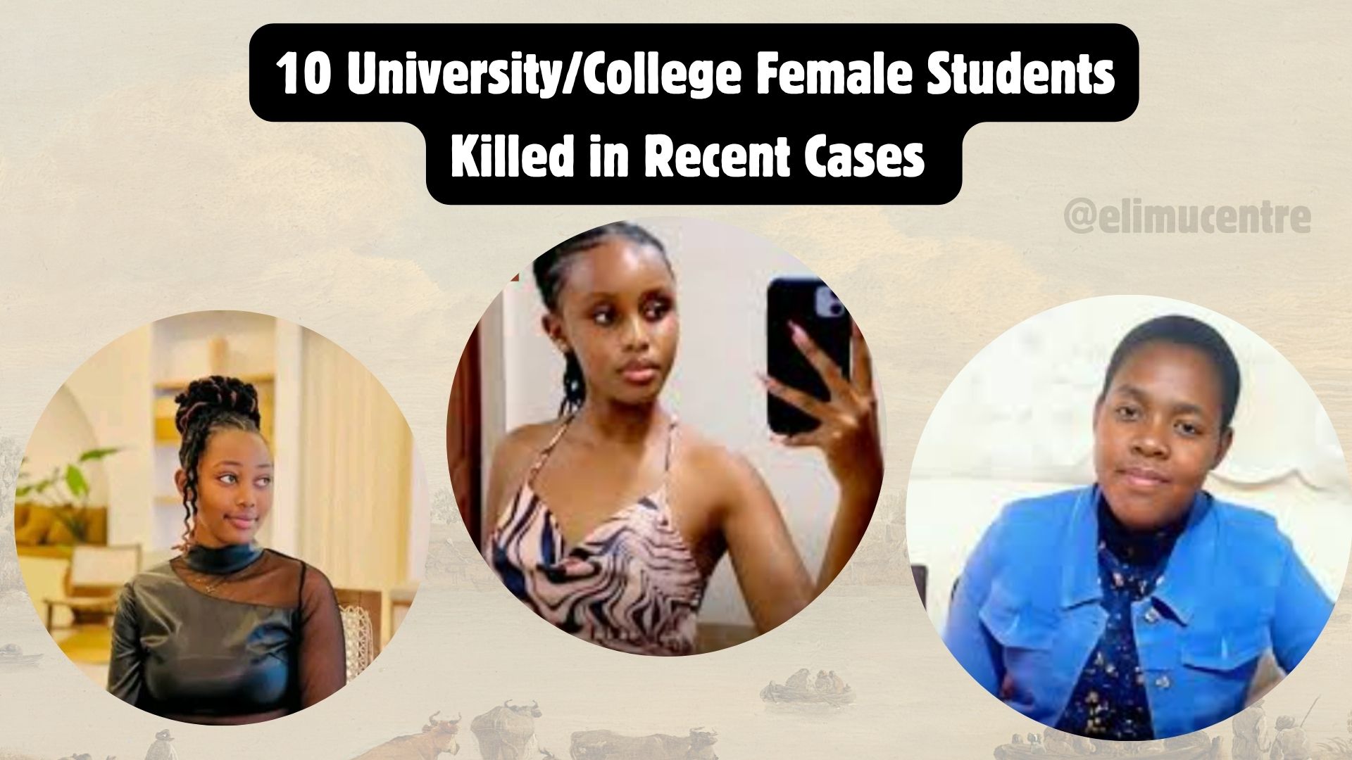 10 female students who have been killed in very mysterious ways.