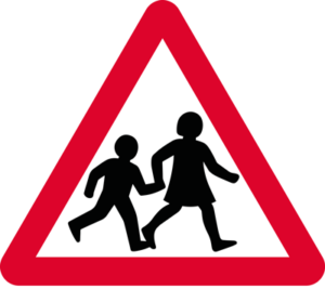 Children crossing