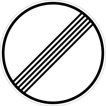 End of all prohibitions