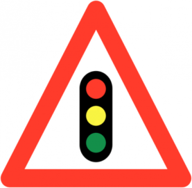 Traffic signal ahead