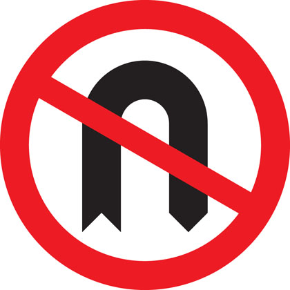 No U-turn