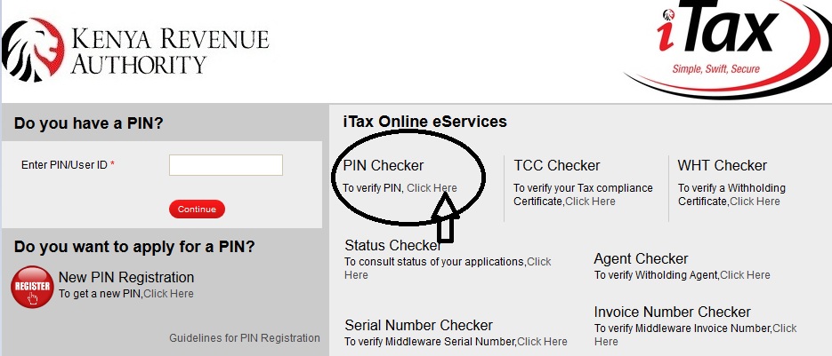 KRA-Pin-Checker