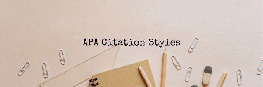 APA Citation Styles