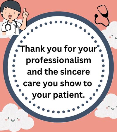 Appreciation Message for Doctor’s Day