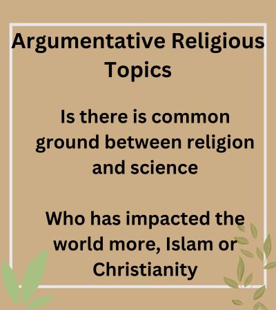 religion argumentative essay