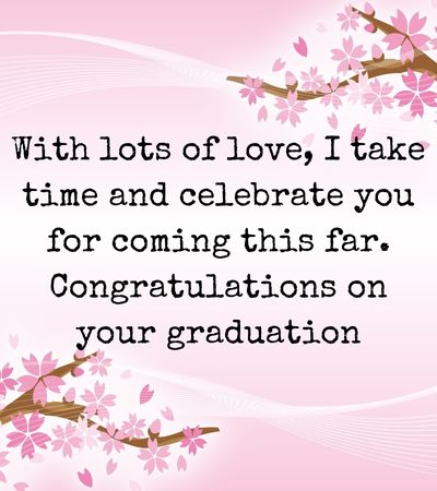 Congratulations Message to A Sister On Her Graduation