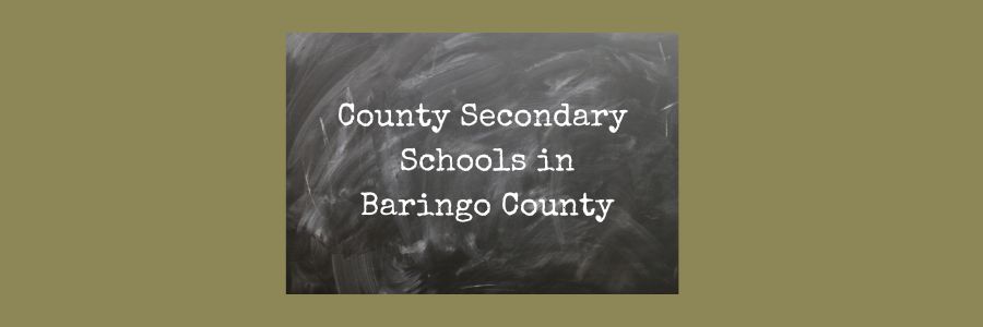 County Secondary Schools in Baringo County
