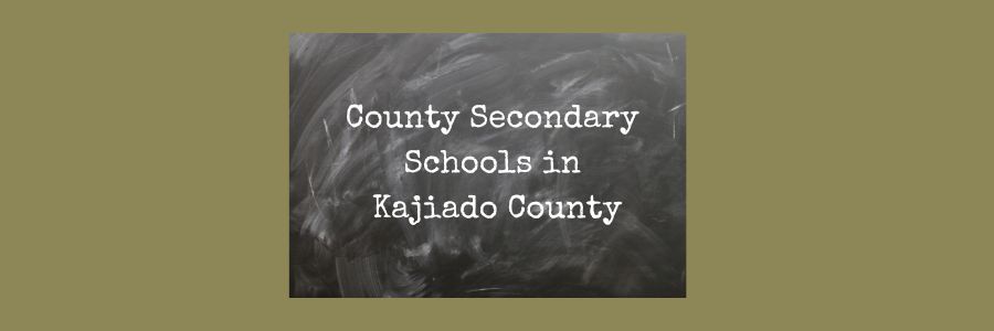 County Secondary Schools in Kajiado County