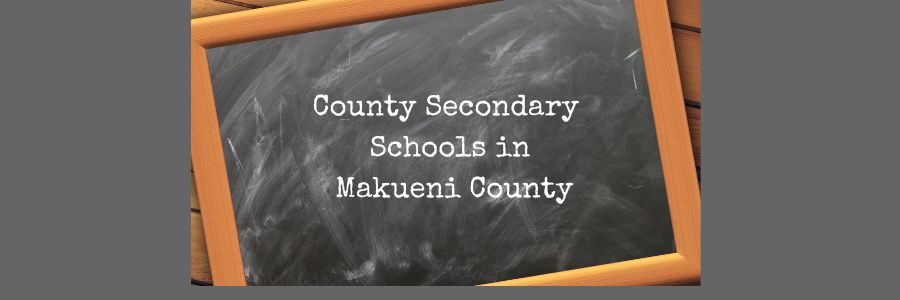 County Secondary Schools in Makueni County