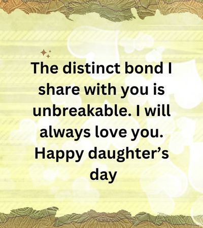 Daughters Day Messages from Mother