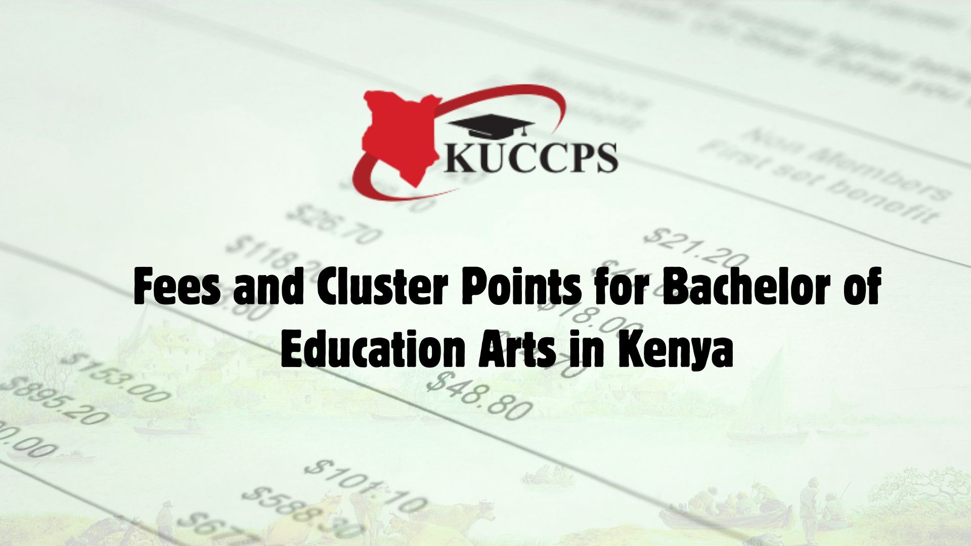 Fees and Cluster Points for Bachelor of Education Arts in Kenya