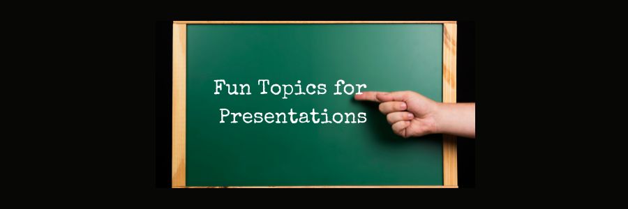 funny presentation topics list