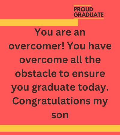 Graduation Quotes for Son