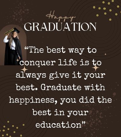 Inspiring Graduation Messages