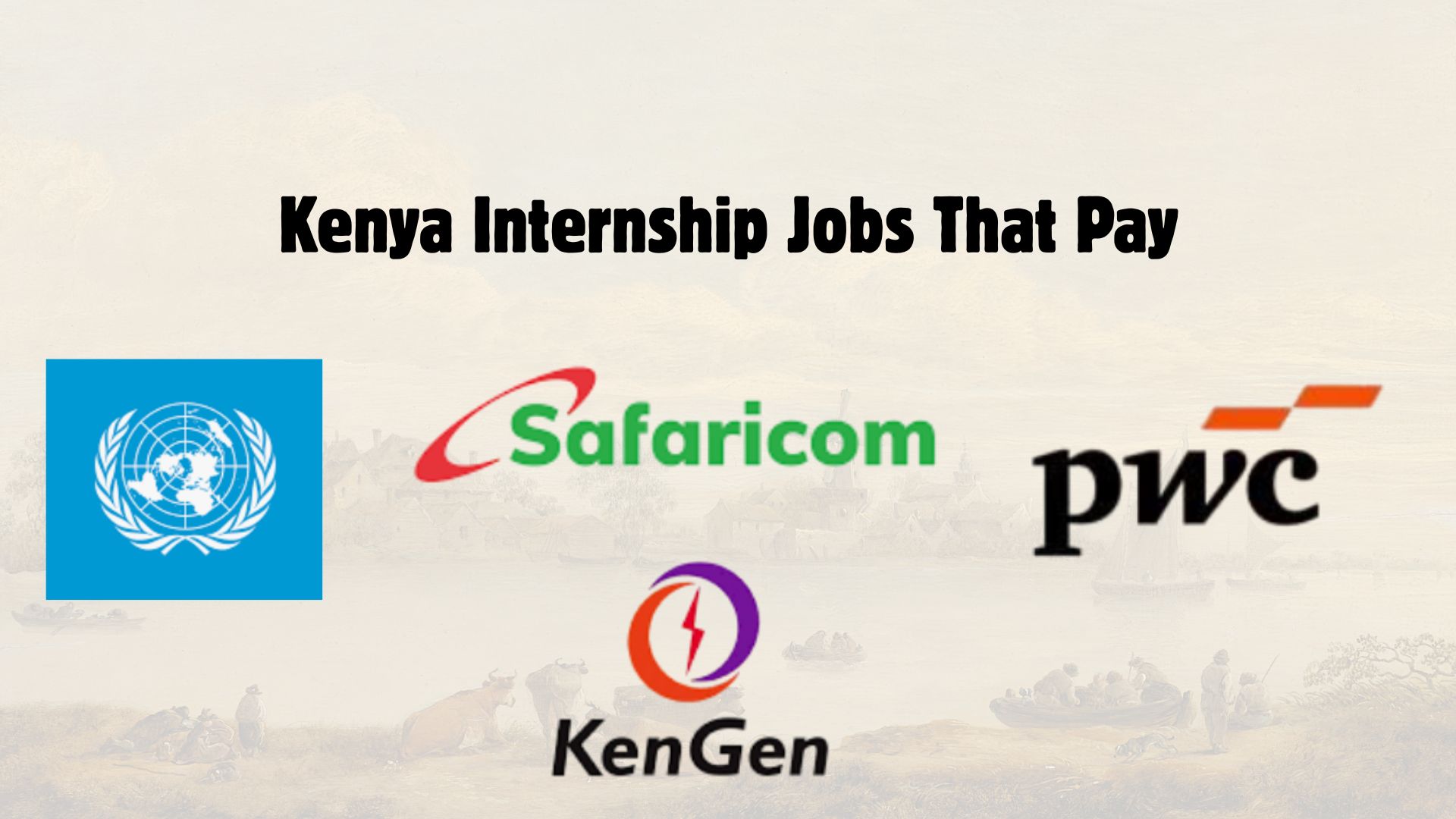 Kenya Internship Jobs That Pay