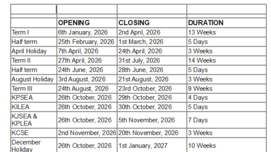 primary-and-secondary-school-calendar-2026-kenya-elimu-centre