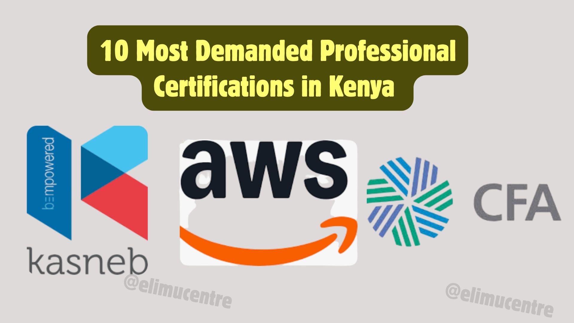 Most Marketable Professional Certifications in Kenya