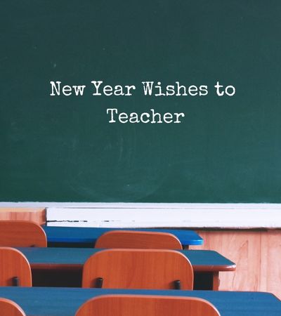 New Year Wishes to Teacher