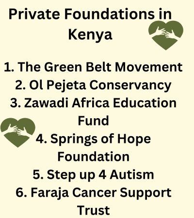 Private Foundations in Kenya