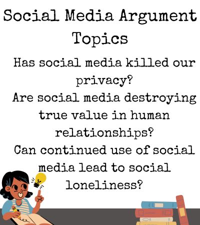 Social Media Argument Topics