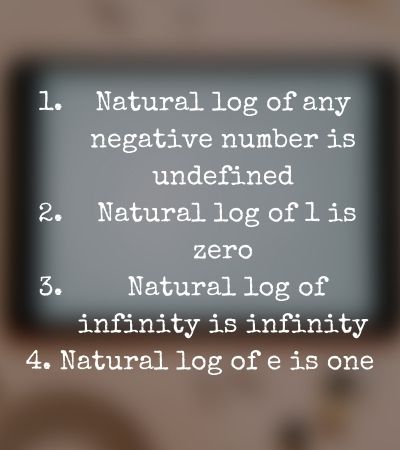 What Is a natural logarithm