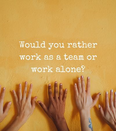 Would you rather questions for workplace