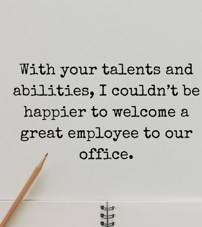 best welcome messages for new employees