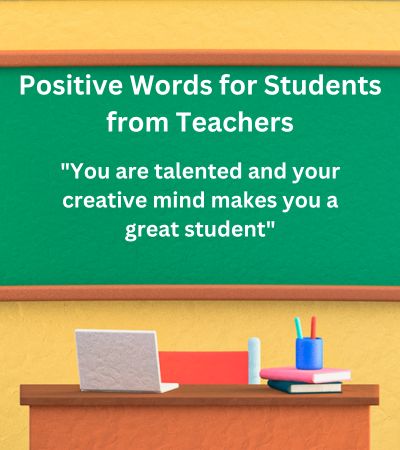 encouraging notes for students from teachers