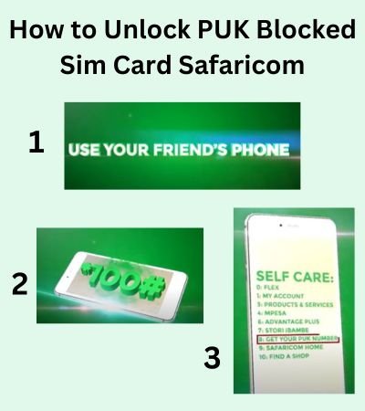 how to unlock puk blocked sim card safaricom