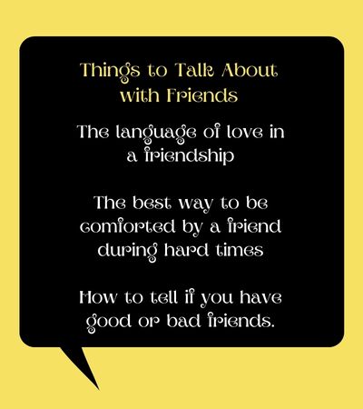 interesting conversation topics for friends