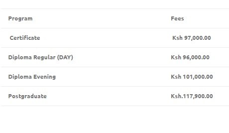 Kenya institute of mass communication fees structure