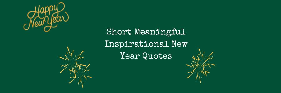 new year quotes short