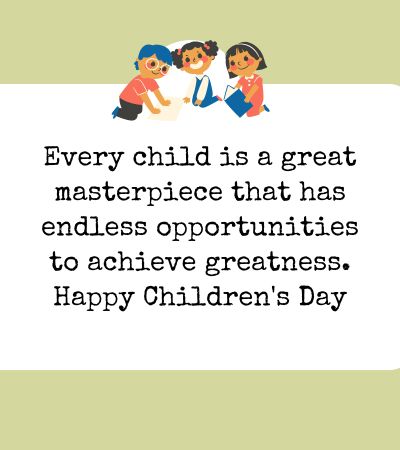 quotes for children's day from teachers