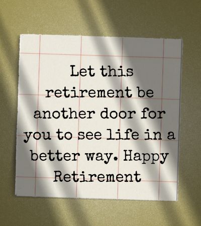retirement messages to coworker