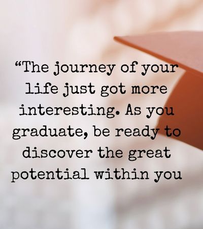 university graduation quotes